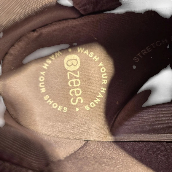 S2B4 Bzees for Lifestride Gray Camo Washable Slip-on Super Cushion Women size 6M - Picture 11 of 13